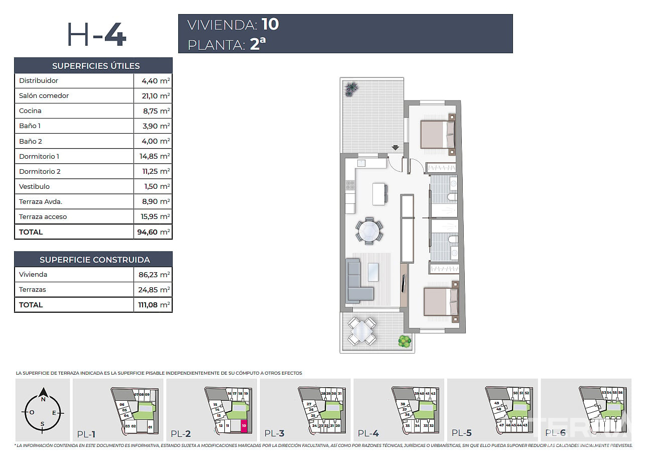 Central Apartments for Sale in Torrevieja, Costa Blanca, Spain - 123899