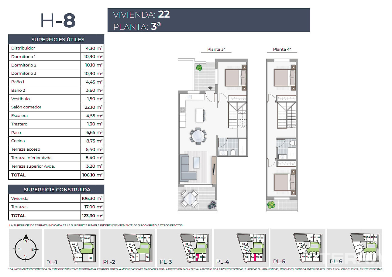 Central Apartments for Sale in Torrevieja, Costa Blanca, Spain - 123903