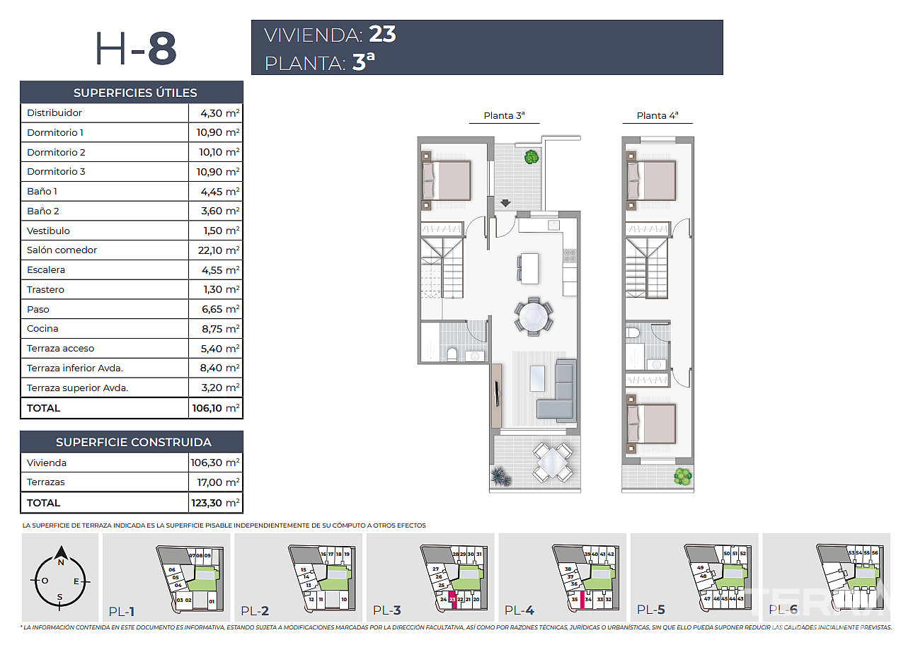 Central Apartments for Sale in Torrevieja, Costa Blanca, Spain - 123904