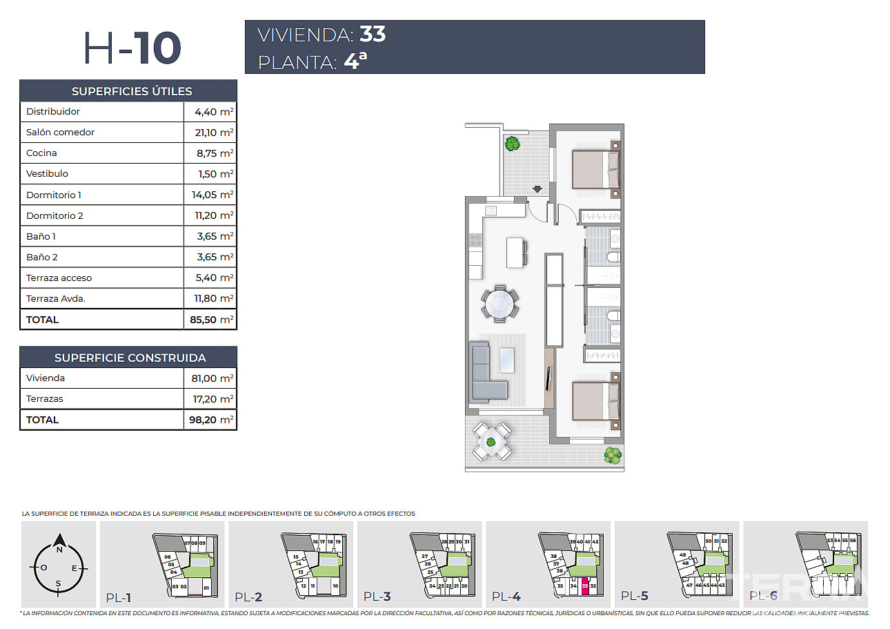 Central Apartments for Sale in Torrevieja, Costa Blanca, Spain - 123906