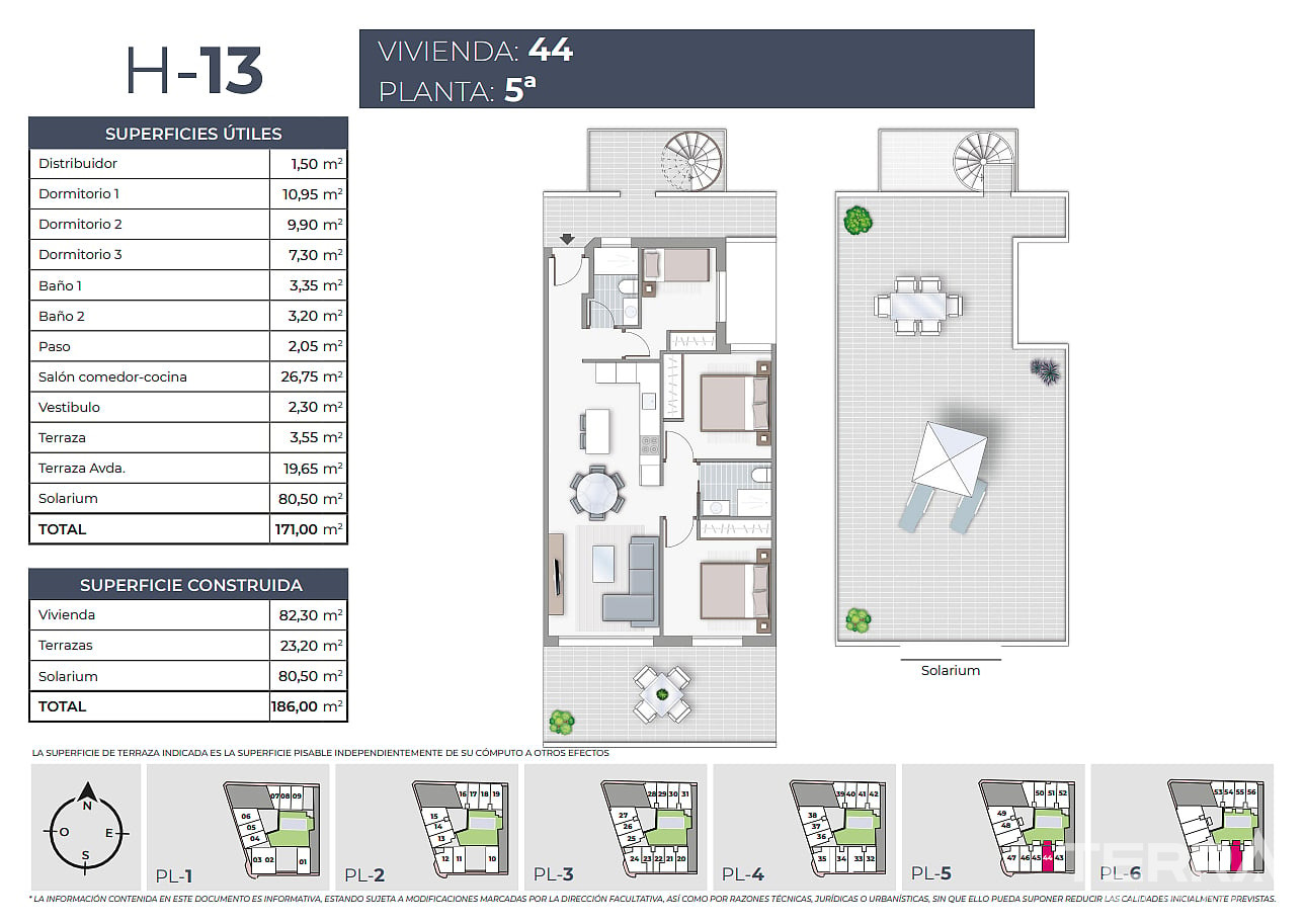 Central Apartments for Sale in Torrevieja, Costa Blanca, Spain - 123909