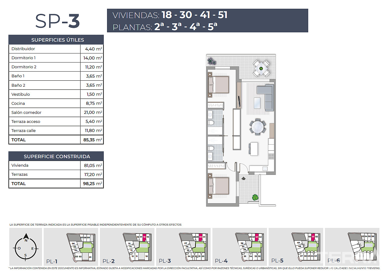 Central Apartments for Sale in Torrevieja, Costa Blanca, Spain - 123917