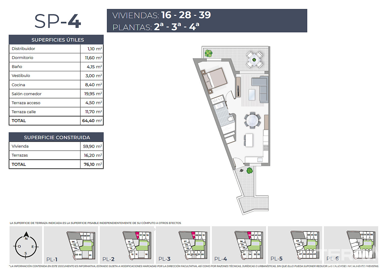 Central Apartments for Sale in Torrevieja, Costa Blanca, Spain - 123918