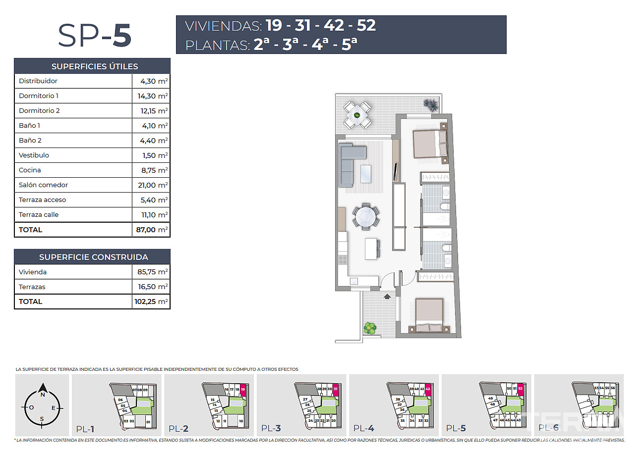 Central Apartments for Sale in Torrevieja, Costa Blanca, Spain - 123919