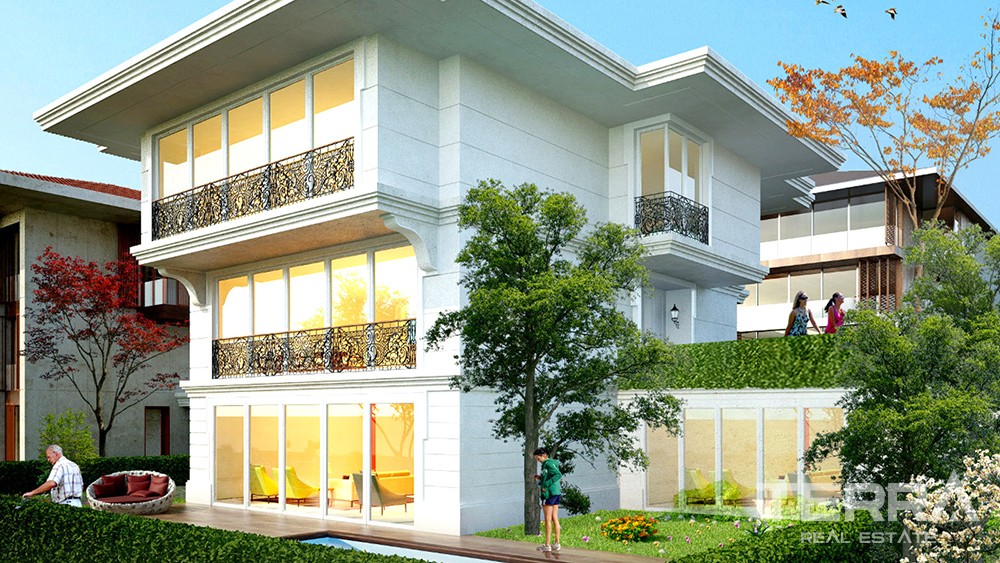 Luxury apartments with Bosphorus view in Istanbul - 7311