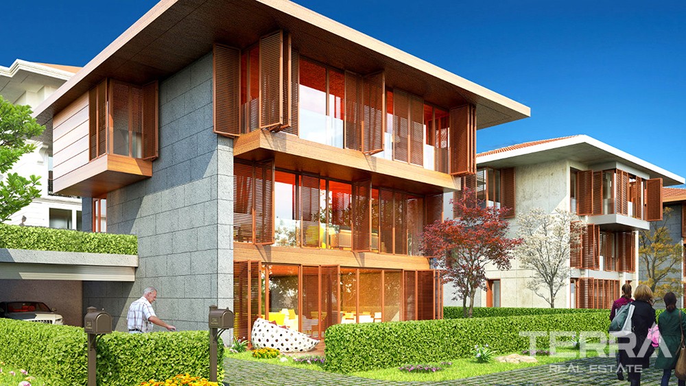 Luxury apartments with Bosphorus view in Istanbul - 7322