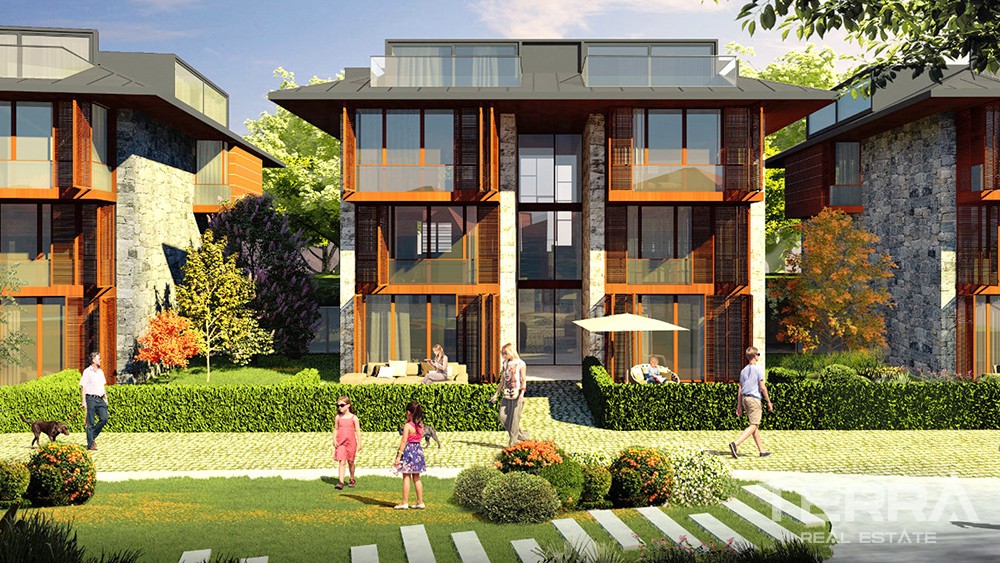 Luxury apartments with Bosphorus view in Istanbul - 7331