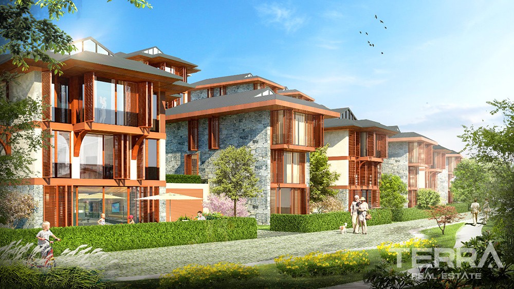 Luxury apartments with Bosphorus view in Istanbul - 7348