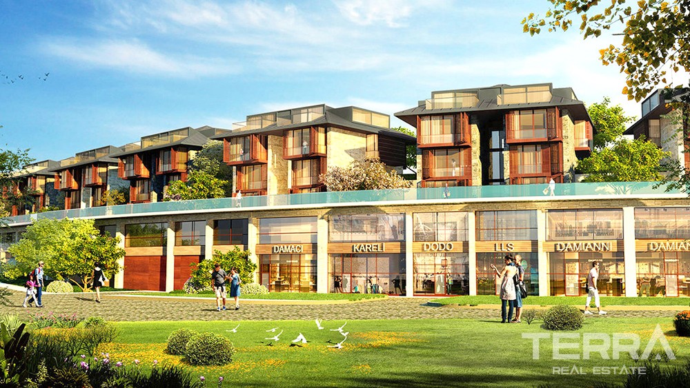 Luxury apartments with Bosphorus view in Istanbul - 7352