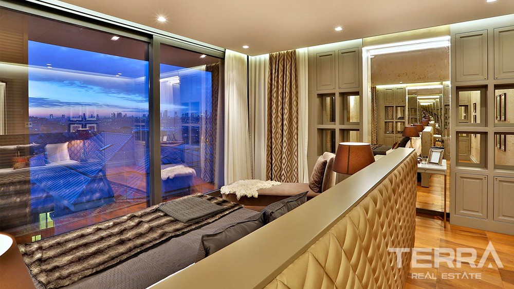 Luxury apartments with Bosphorus view in Istanbul - 7359
