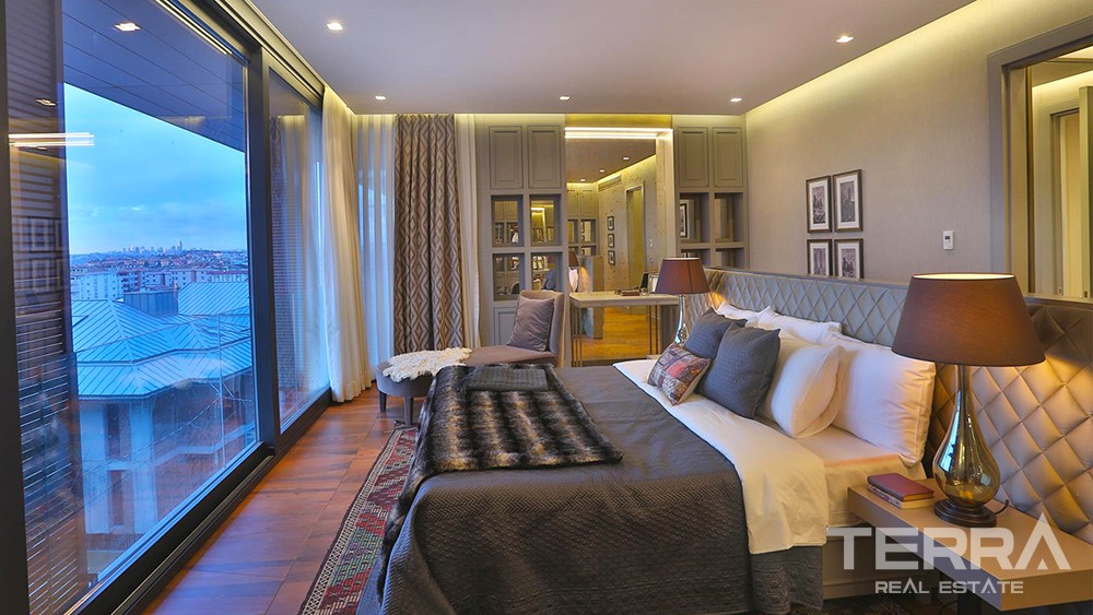 Luxury apartments with Bosphorus view in Istanbul - 7361