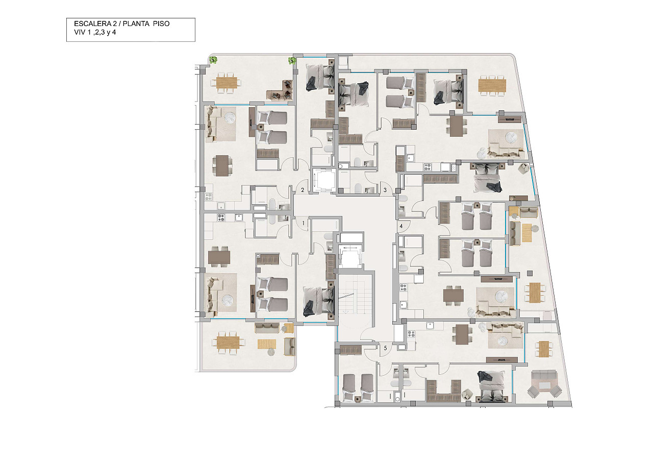 Apartments for Sale in Santa Pola, Costa Blanca, Spain - 124521