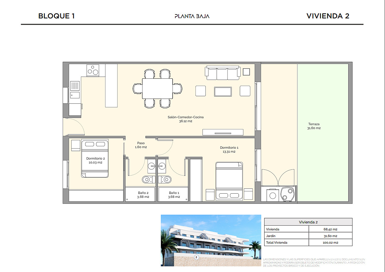 Golf Apartments for Sale in Finestrat, Costa Blanca, Spain - 124589