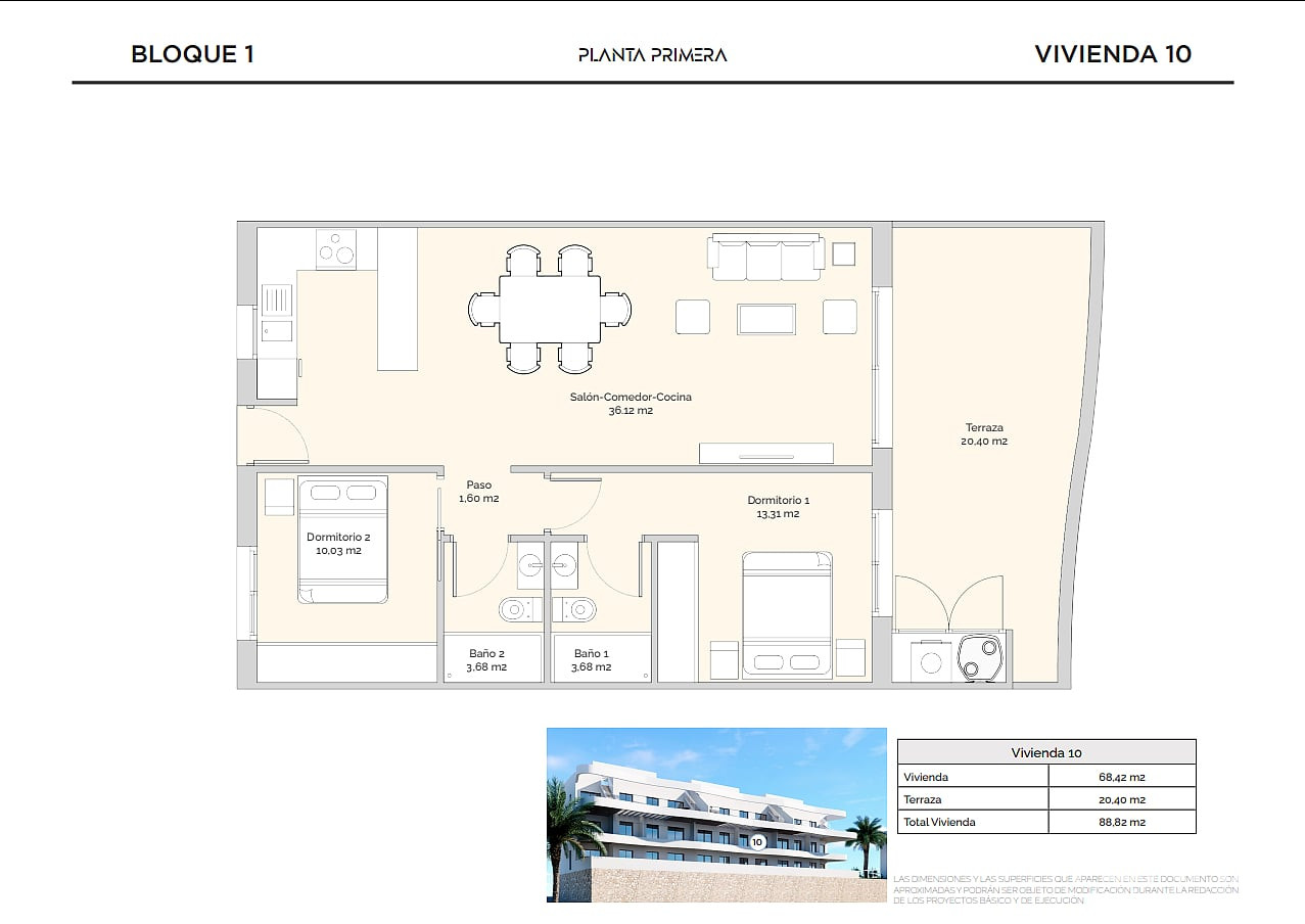 Golf Apartments for Sale in Finestrat, Costa Blanca, Spain - 124597