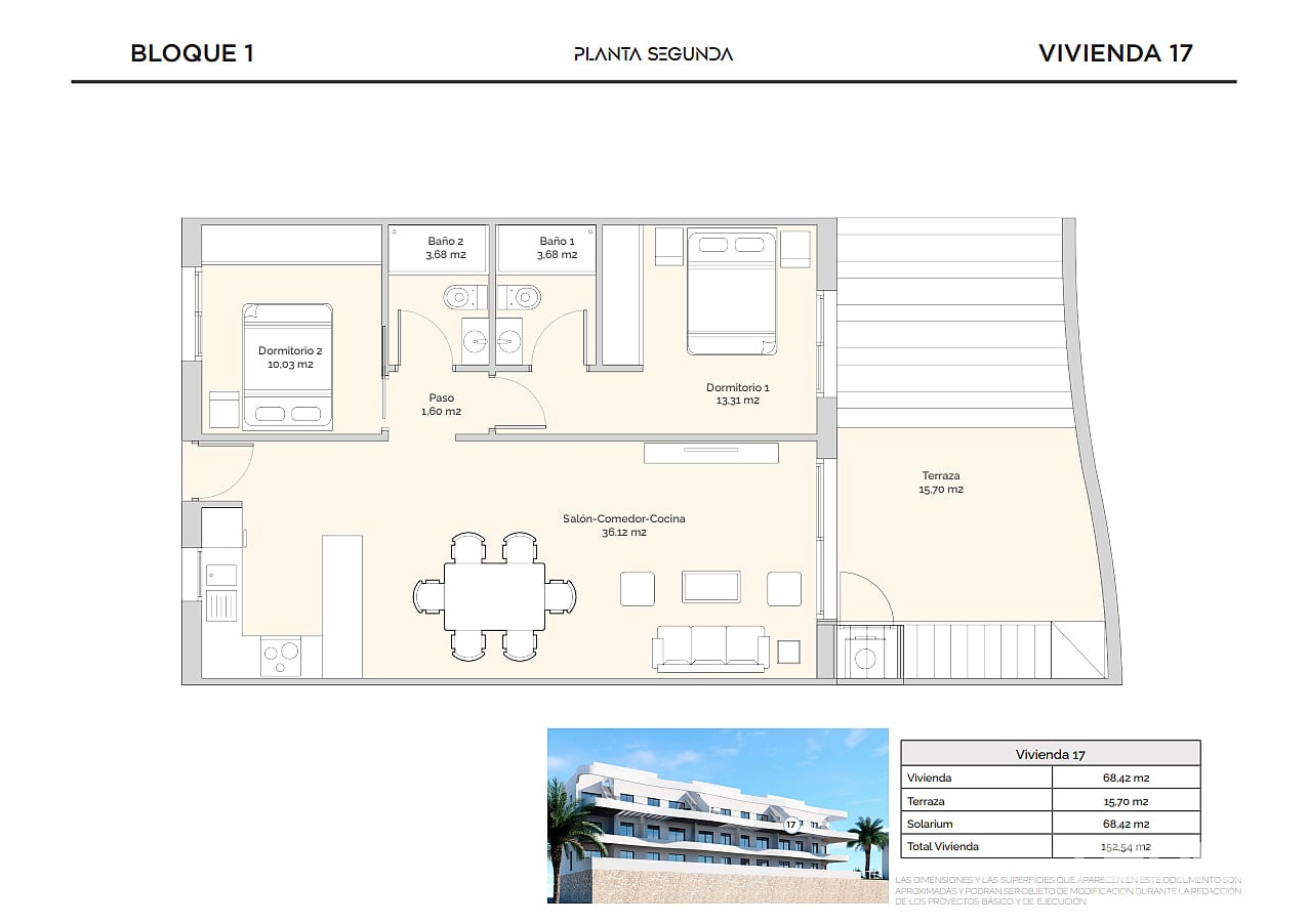 Golf Apartments for Sale in Finestrat, Costa Blanca, Spain - 124608