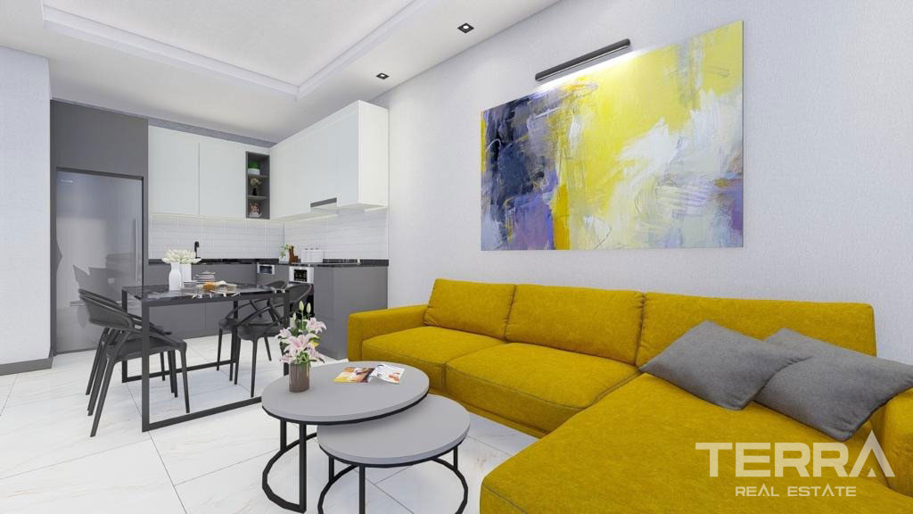Calypso Residence — lejligheder til salg i Kestel, Alanya, Tyrkiet - 124639