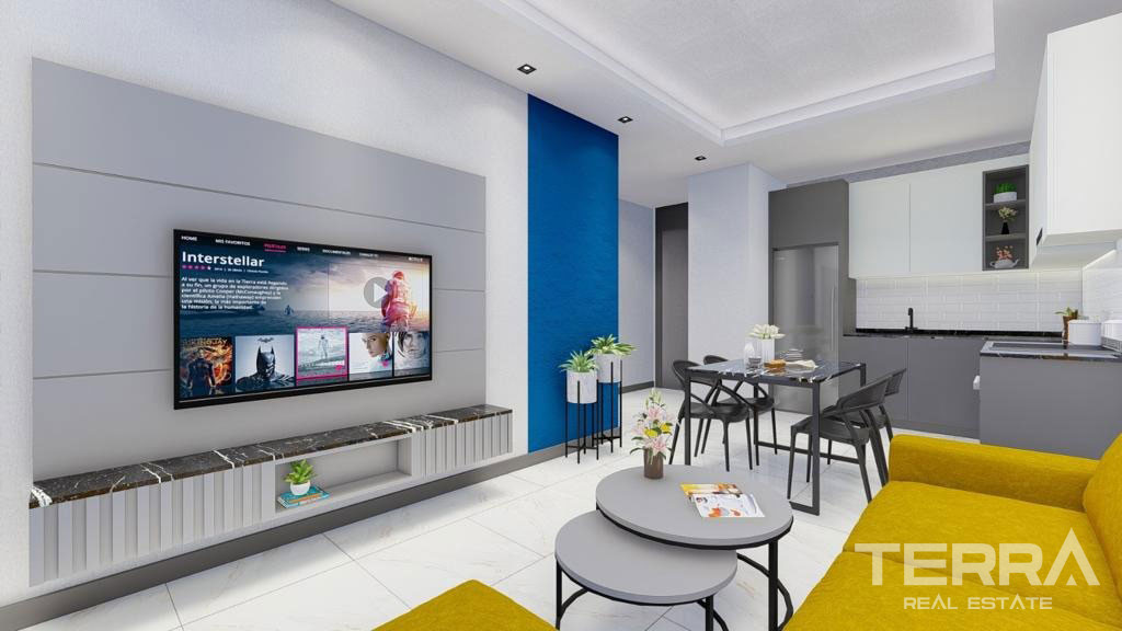 Calypso Residence — lejligheder til salg i Kestel, Alanya, Tyrkiet - 124638