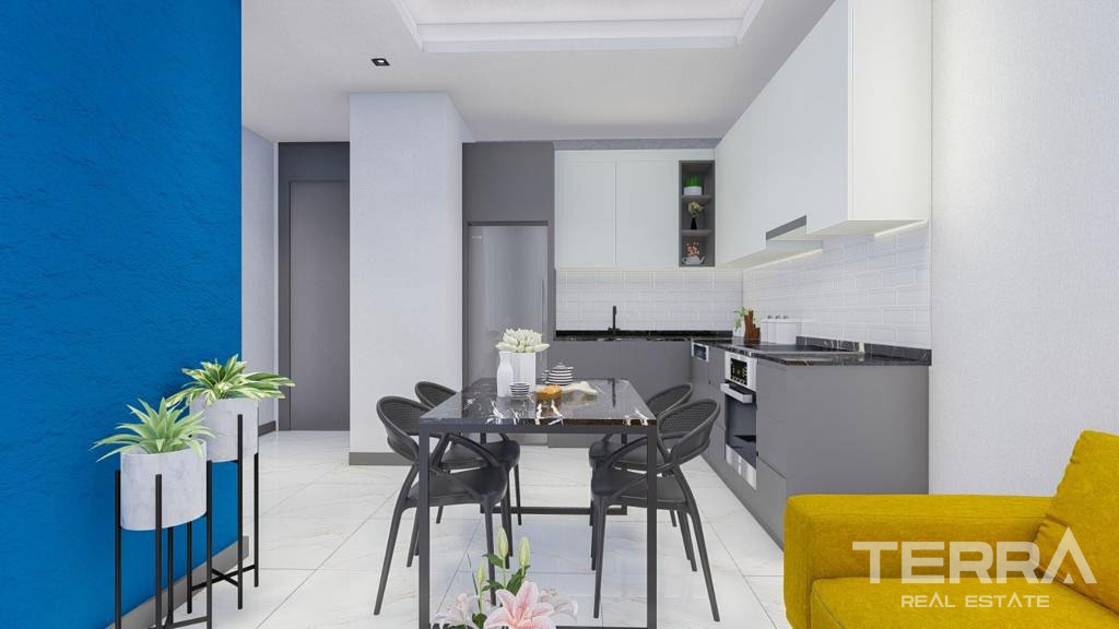 Calypso Residence — lejligheder til salg i Kestel, Alanya, Tyrkiet - 124641