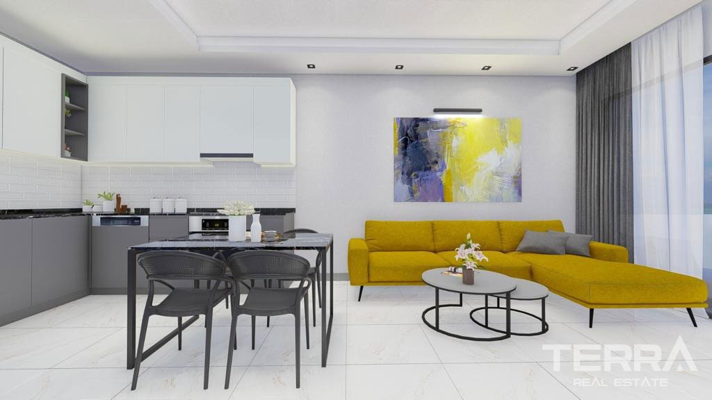 Calypso Residence — lejligheder til salg i Kestel, Alanya, Tyrkiet - 124640