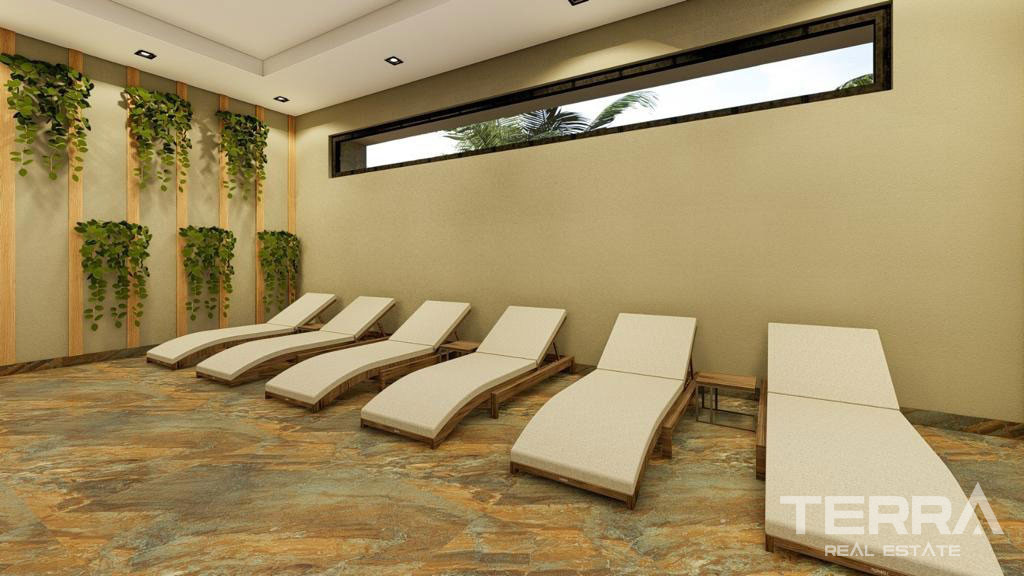 Calypso Residence — lejligheder til salg i Kestel, Alanya, Tyrkiet - 124643