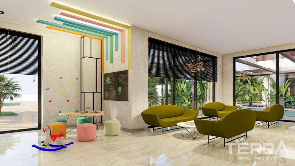 Calypso Residence — lejligheder til salg i Kestel, Alanya, Tyrkiet - 124648