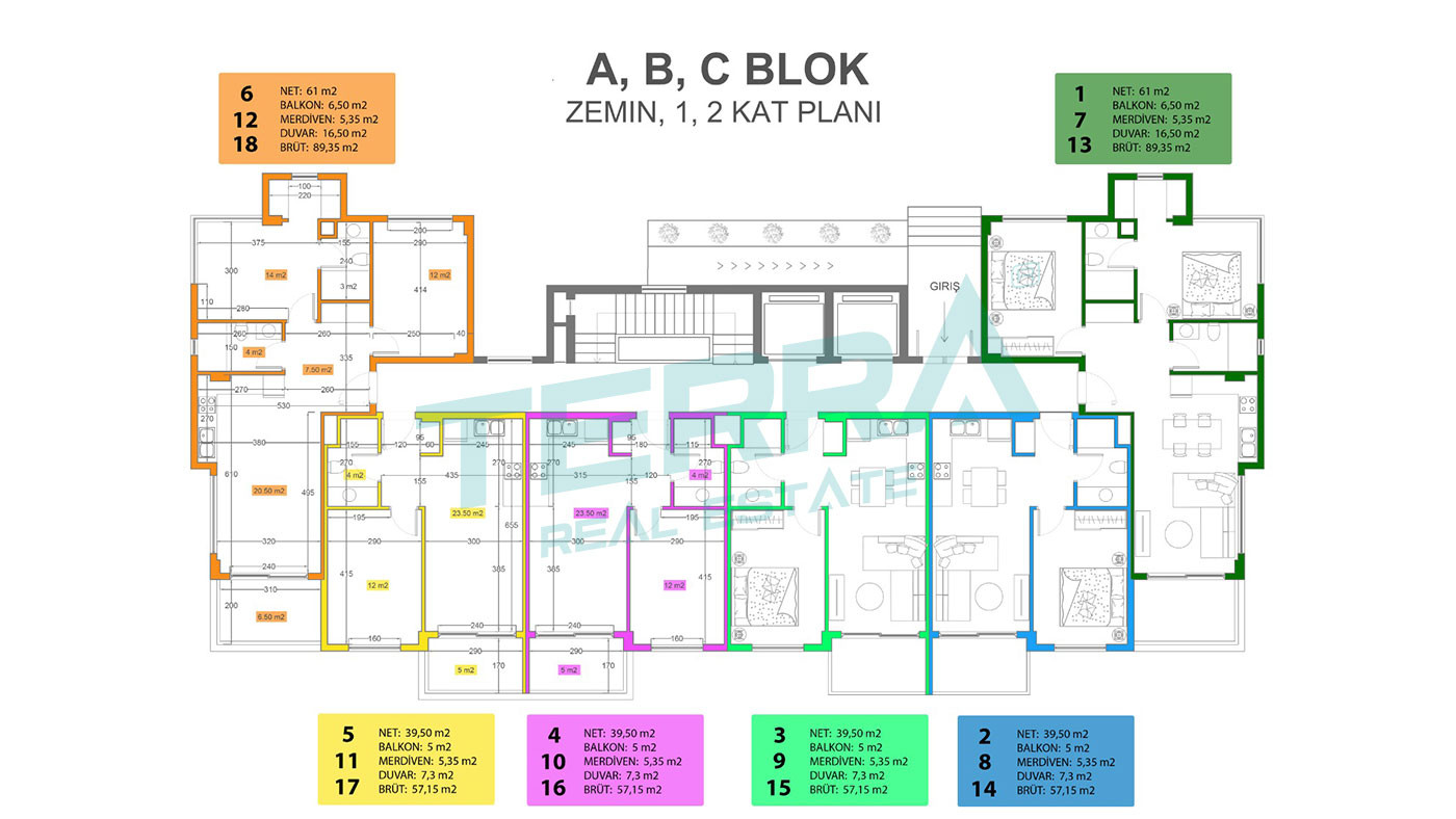 Calypso Residence — lejligheder til salg i Kestel, Alanya, Tyrkiet - 124659