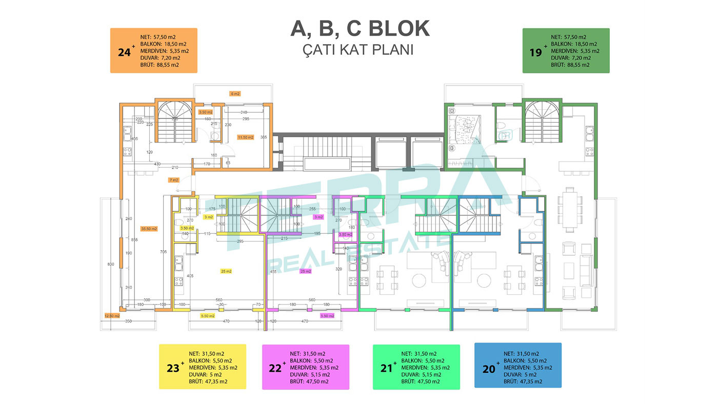 Calypso Residence — lejligheder til salg i Kestel, Alanya, Tyrkiet - 124660