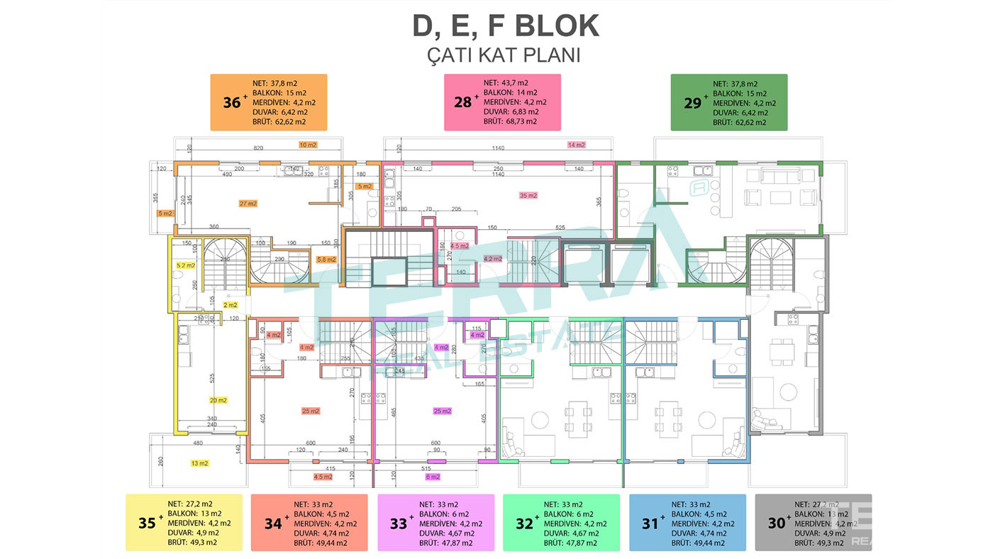 Calypso Residence — lejligheder til salg i Kestel, Alanya, Tyrkiet - 124663