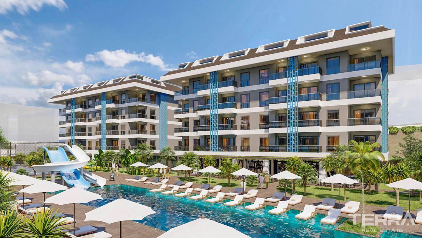 Calypso Residence — lejligheder til salg i Kestel, Alanya, Tyrkiet - 124682