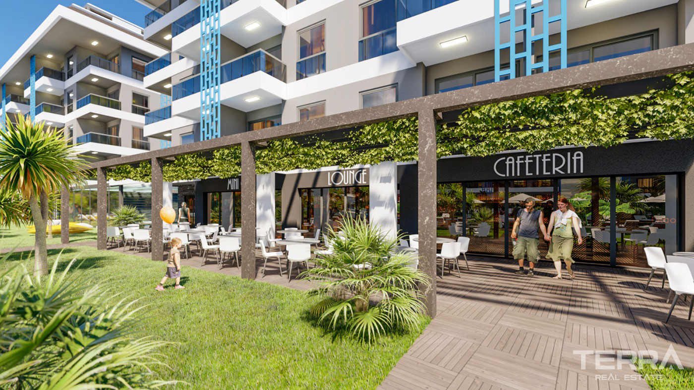Calypso Residence — lejligheder til salg i Kestel, Alanya, Tyrkiet - 124684