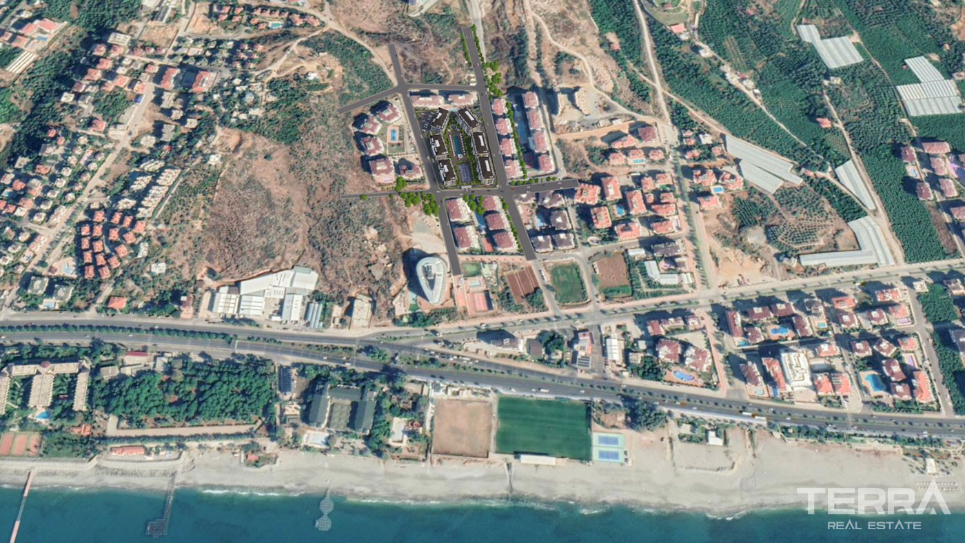 Calypso Residence — lejligheder til salg i Kestel, Alanya, Tyrkiet - 124691