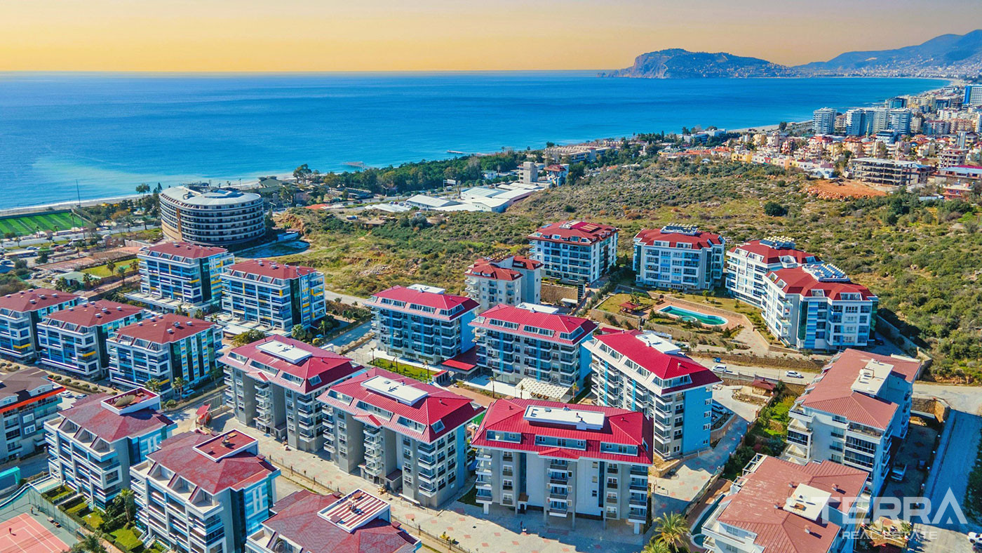 Calypso Residence — lejligheder til salg i Kestel, Alanya, Tyrkiet