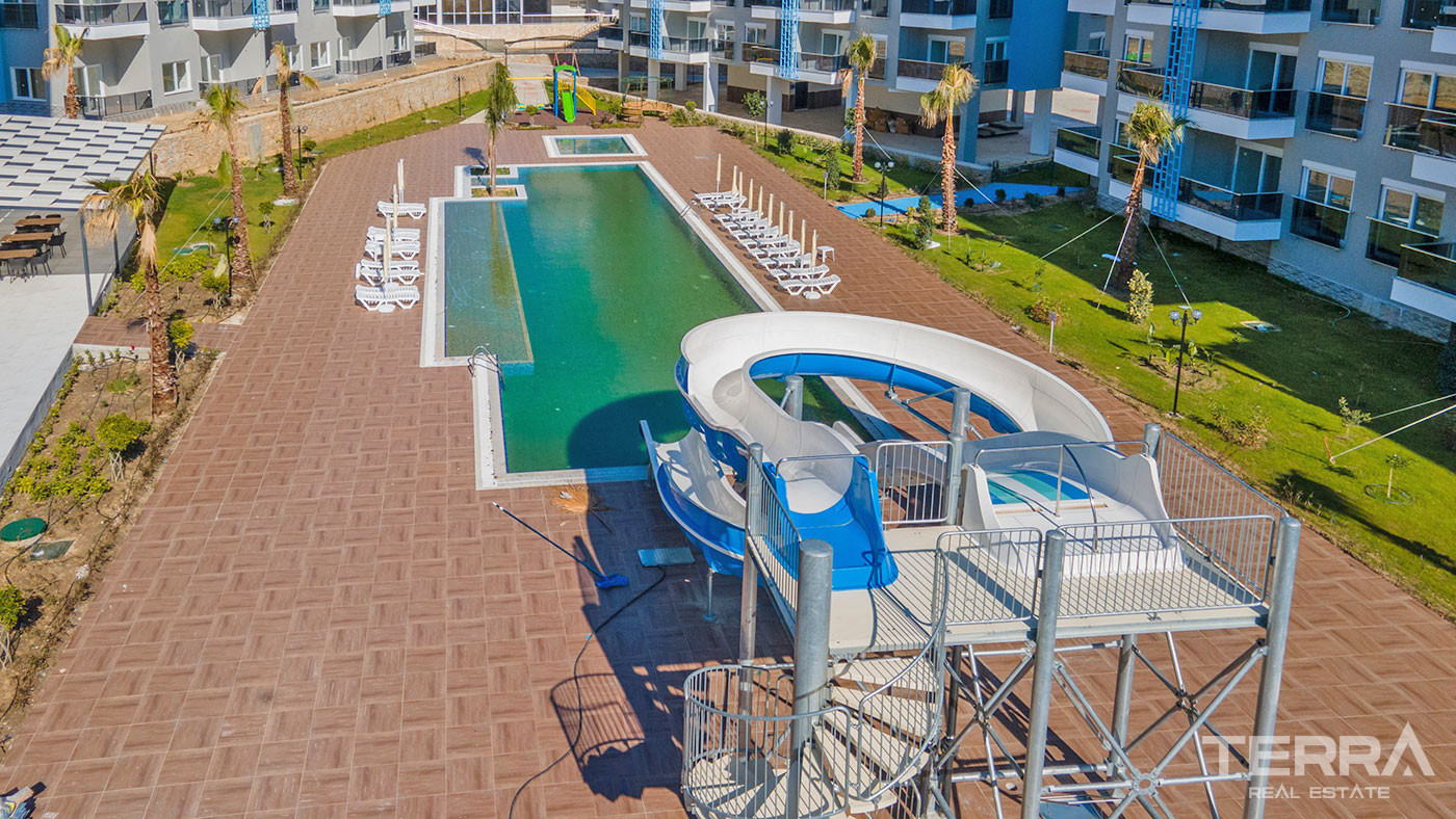 Calypso Residence — lejligheder til salg i Kestel, Alanya, Tyrkiet - 124701