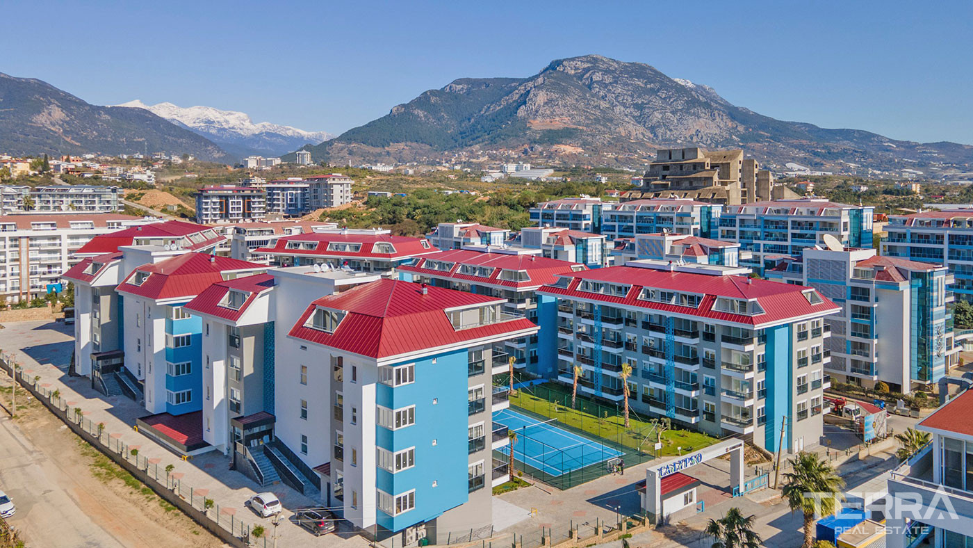 Calypso Residence — lejligheder til salg i Kestel, Alanya, Tyrkiet - 124702