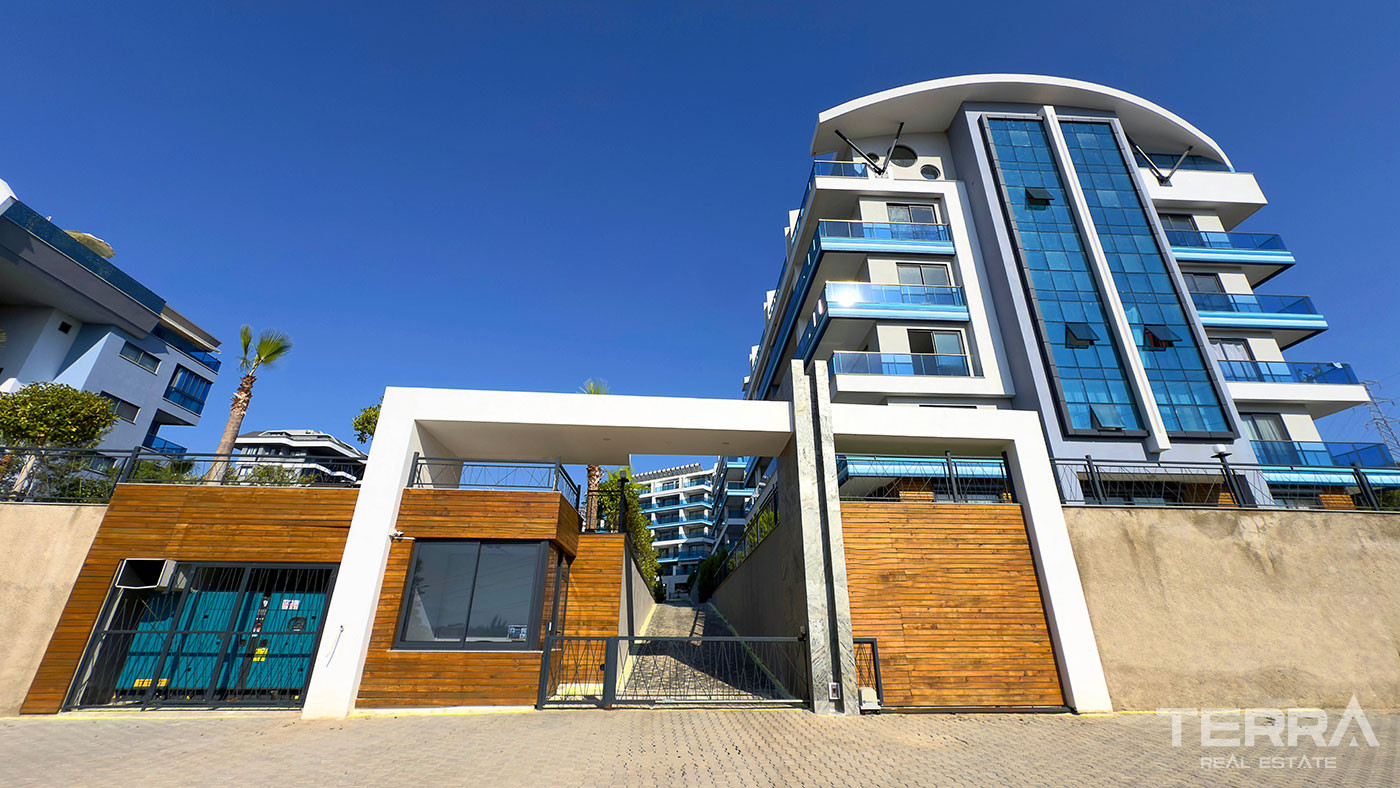 Lejlighed til salg i Eco Blue Residence, Kargıcak, Alanya, Tyrkiet - 124804
