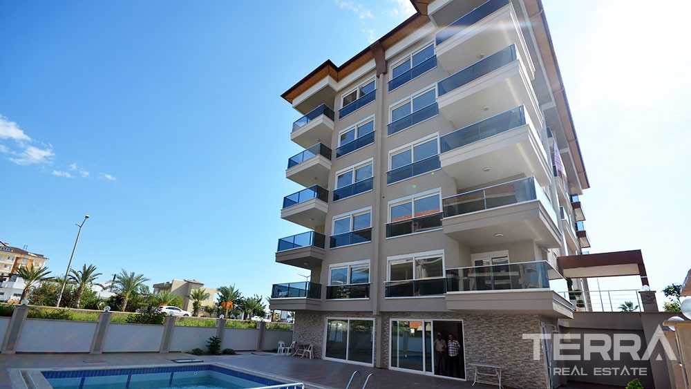 Beach front apartments for sale in Kestel, Alanya - 7418