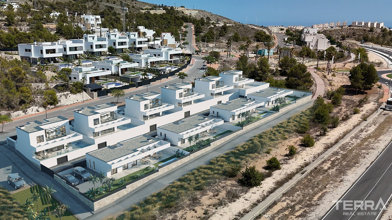 Sea View Villas for Sale in Finestrat, Costa Blanca, Spain - 125415