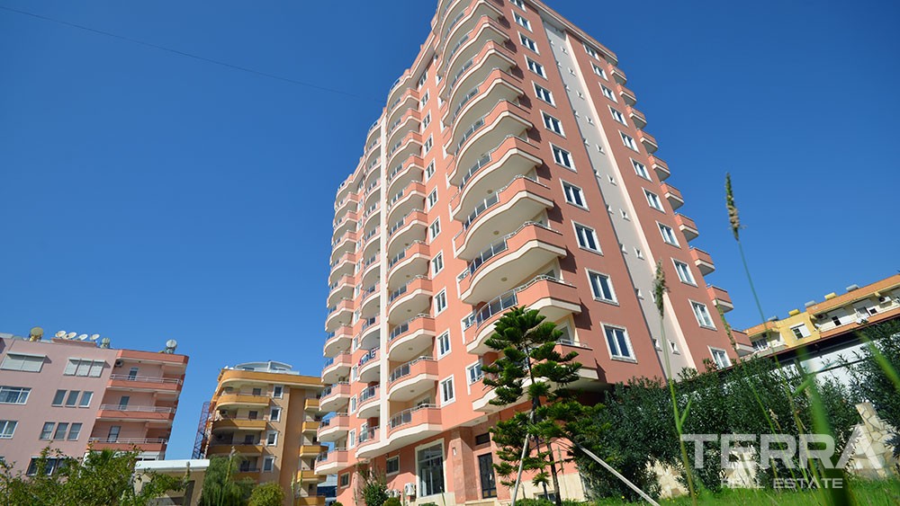 Penthouse direkt am Strand zum Verkauf in Mahmutlar Alanya - 7435