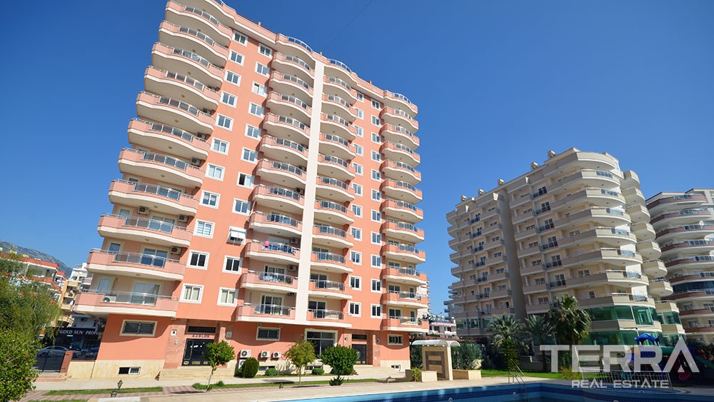 Penthouse direkt am Strand zum Verkauf in Mahmutlar Alanya - 7436