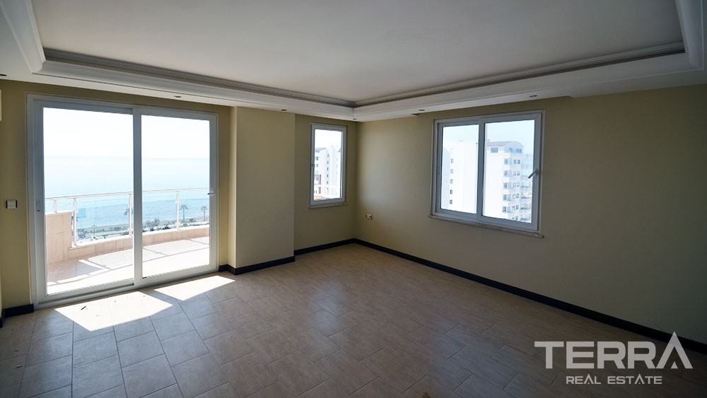 Penthouse direkt am Strand zum Verkauf in Mahmutlar Alanya - 7442