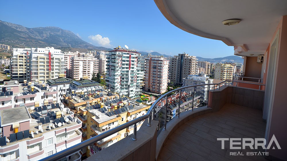 Penthouse direkt am Strand zum Verkauf in Mahmutlar Alanya - 7458