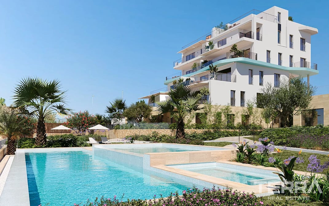 Seafront Apartments for Sale in Villajoyosa, Costa Blanca, Spain