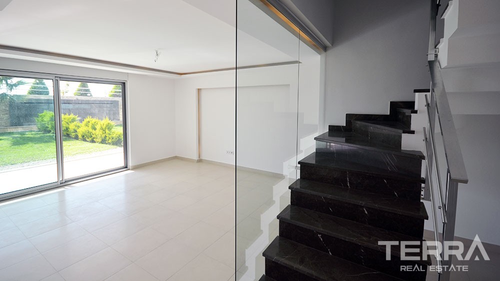 Blick auf den Strand, Garten Duplex in Kestel Alanya zu verkaufen - 7518