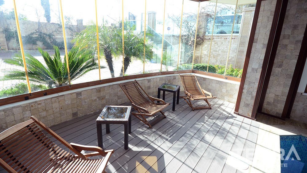 Beachfront apartment for sale in Kestel, Alanya - 7549