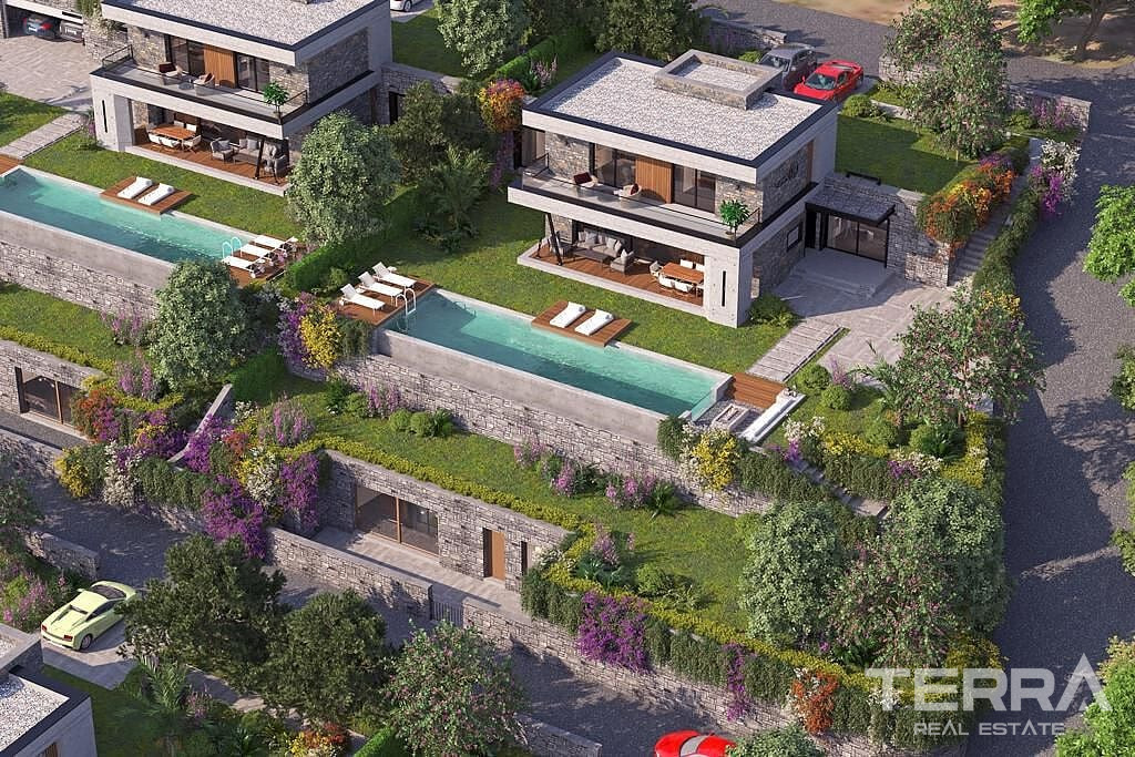 Sea View Villas for Sale in Bodrum, Muğla, Turkey - 126879