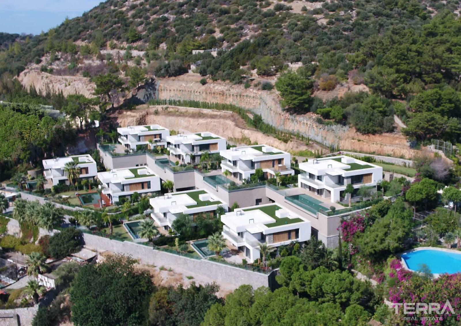 Sea View Villas for Sale in Bodrum, Muğla, Turkey - 126882
