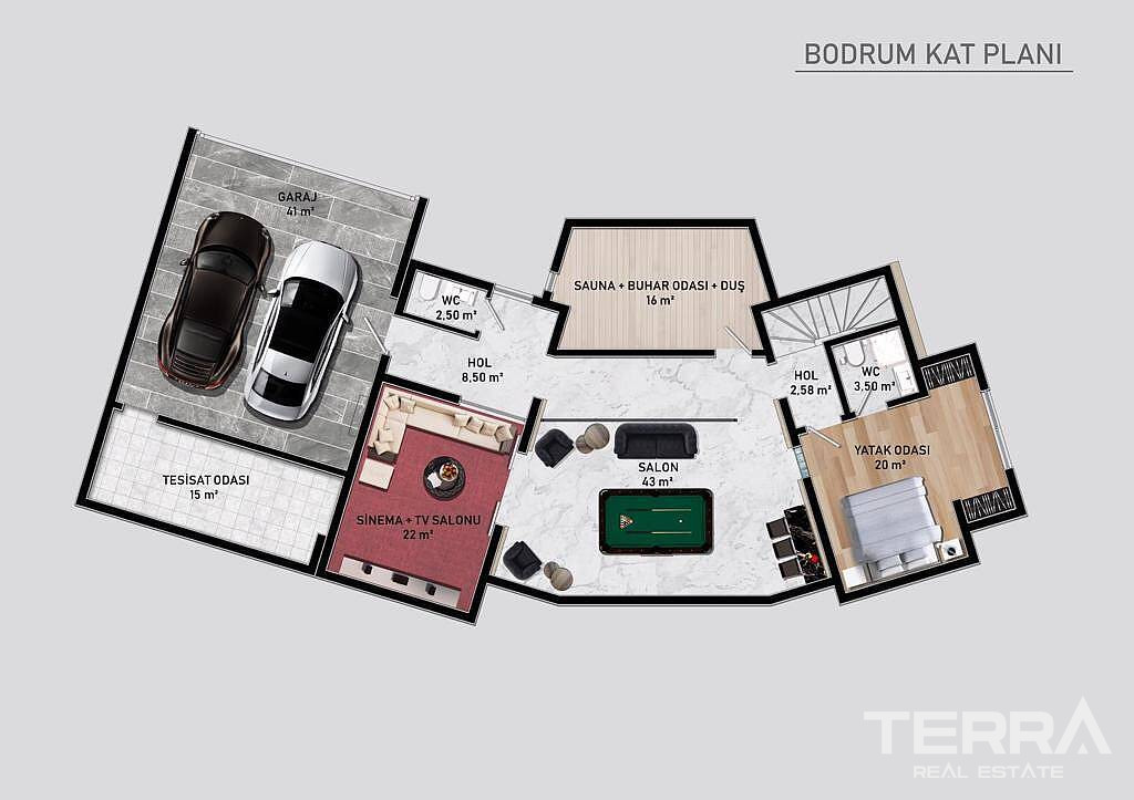 Sea View Villas for Sale in Bodrum, Muğla, Turkey - 126911