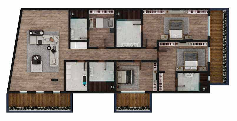 Seafront Villas for Sale in Bodrum, Muğla, Turkey - 126943
