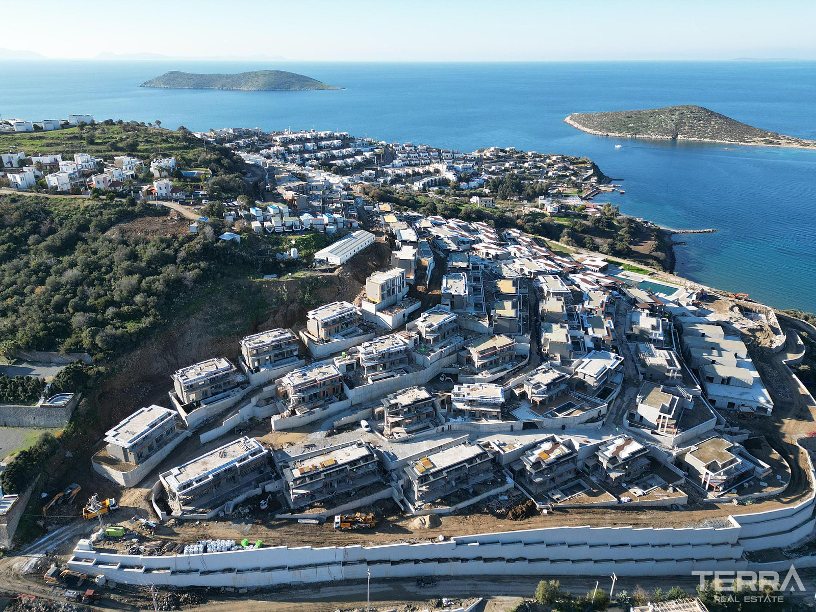 Seafront Villas for Sale in Bodrum, Muğla, Turkey - 127082