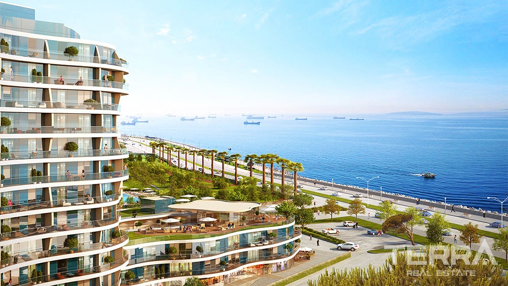 Exklusive Wohnungen zu verkaufen direkt am Meer in Kartal, Istanbul - 7569